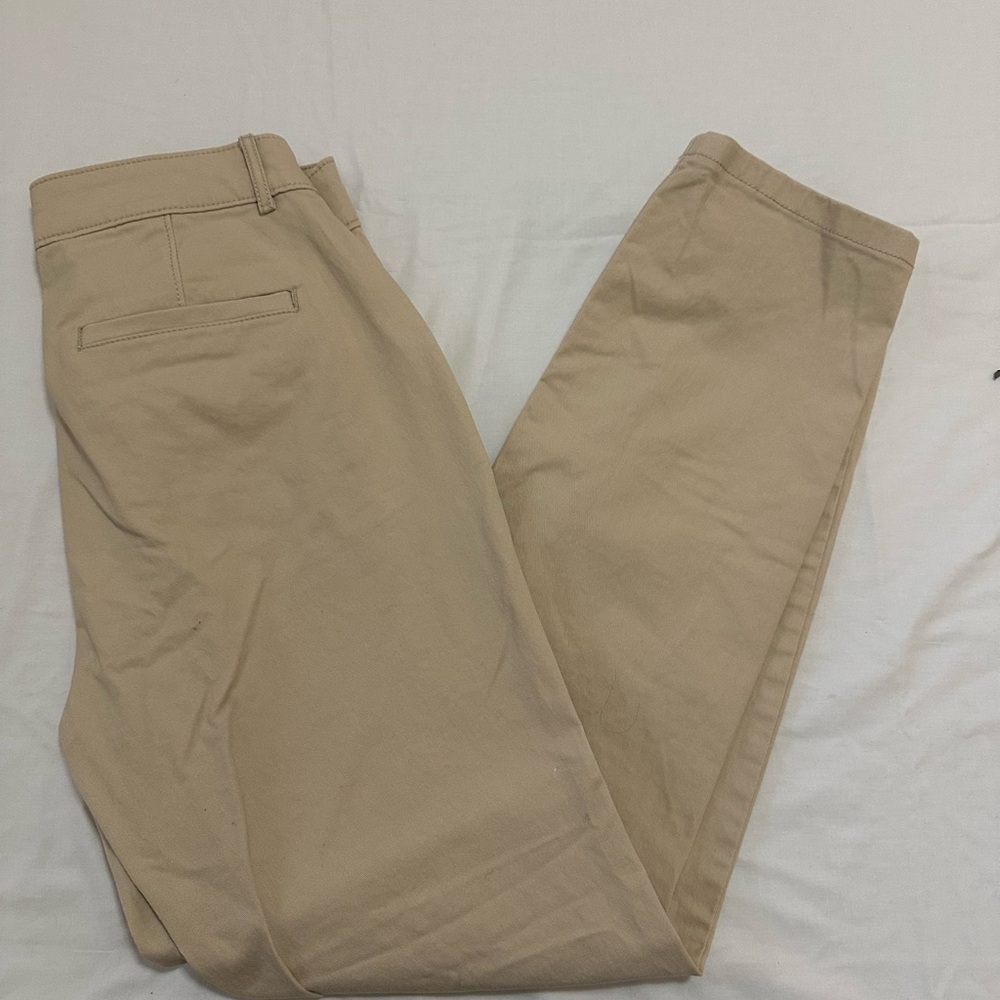 LOFT Tan Chinos Classic Cotton Twill